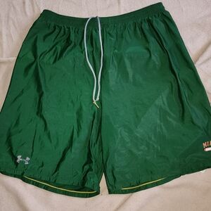 Vintage Game Miami Hurricanes Under Armour athletic shorts